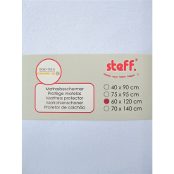 Coupon ???? Steff - Protège Matelas - Alèse - 40x90 Cm - Blanc - Impermeable Sur Couche De PU - Certificat OEKO-TEX Standard 100 ⭐