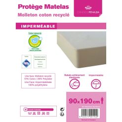 Vente flash ???? Protège Matelas Imperméable Traitement Sanitized ALHAMBRA ⭐