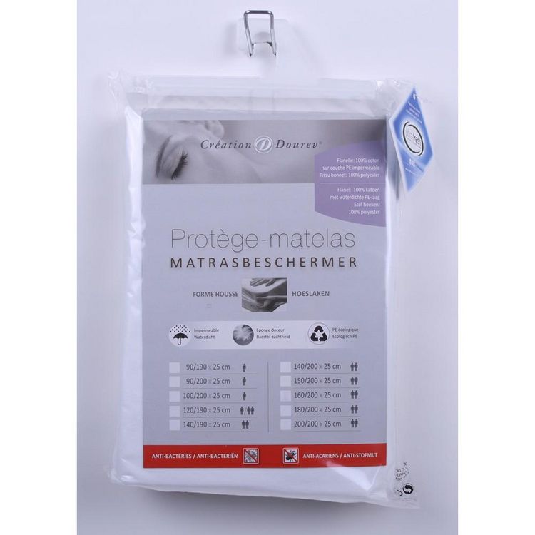 De gros ???? Dourev Protège Matelas éponge Forme Housse Anti-bactéries Anti-acariens Flanelle ???? 2 De gros ???? Dourev Protège Matelas éponge Forme Housse Anti-bactéries Anti-acariens Flanelle ???? – Image 2