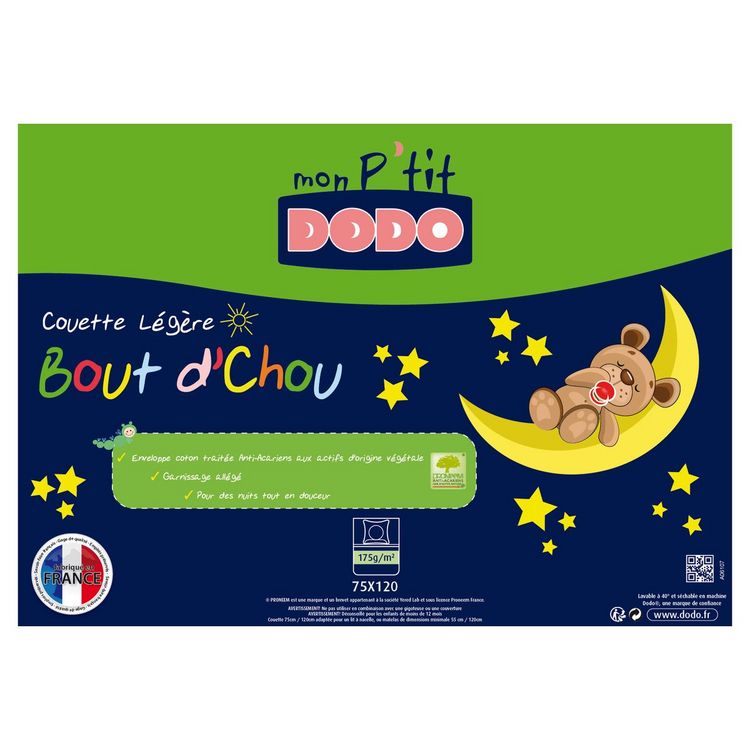 Meilleur prix ???? DODO Couette P'tit DODO Bout D'Chou Légère ❤️ 2 Meilleur prix ???? DODO Couette P'tit DODO Bout D'Chou Légère ❤️ – Image 2