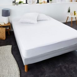 Promo ???? SweetNight Protège Matelas Bouclette Coton Imperméable ????