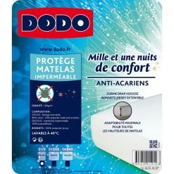Le moins cher ???? DODO Protège Matelas Imperméable En Polycoton Anti-acariens MILLE ET UNE NUITS DE CONFORT ???? -Today Shop unnamed file 1166