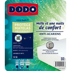 Sortie ???? DODO Protège Matelas Absorbant En Polycoton Anti-acariens MILLE ET UNE NUITS DE CONFORT ✨ -Today Shop unnamed file 1170