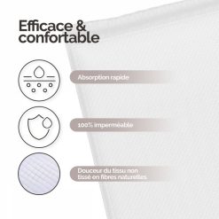 Le moins cher ???? VIVEZEN Lot De 50 Alèses Jetables, Imperméables - 60 X 90 Cm - Blanc ???? 5 Le moins cher ???? VIVEZEN Lot De 50 Alèses Jetables, Imperméables - 60 X 90 Cm - Blanc ???? -Today Shop unnamed file 1188