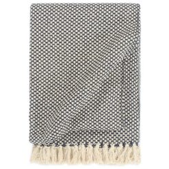 De gros ???? VIDAXL Couverture En Coton 125 X 150 Cm Bleu Marine ⌛