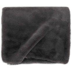 Meilleure affaire ⌛ VIDAXL Couverture 100x150 Cm Fausse Fourrure De Lapin Gris Fonce ???? -Today Shop unnamed file 1317