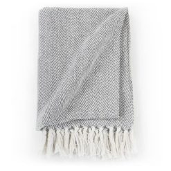 Meilleur prix ???? VIDAXL Couverture Coton A Chevrons 160 X 210 Cm Gris ???? 5 Meilleur prix ???? VIDAXL Couverture Coton A Chevrons 160 X 210 Cm Gris ???? -Today Shop unnamed file 1400
