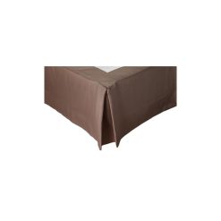 Coupon ???? Toison D'or Cache Sommier 200x200 Cm CAMELIA Taupe ????