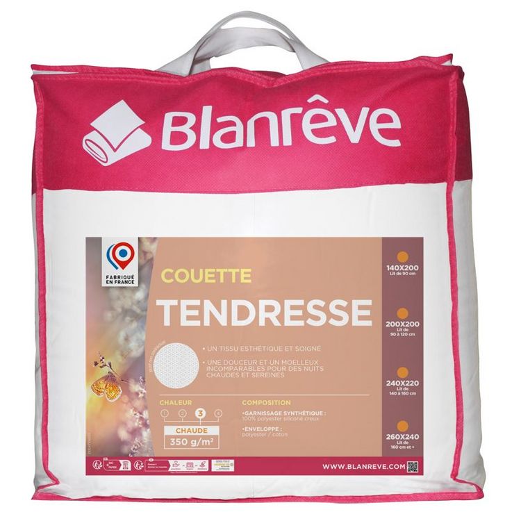 Top 10 ???? BLANREVE Couette Chaude En Polyester 350 G/m² TENDRESSE ???? 1 Top 10 ???? BLANREVE Couette Chaude En Polyester 350 G/m² TENDRESSE ????