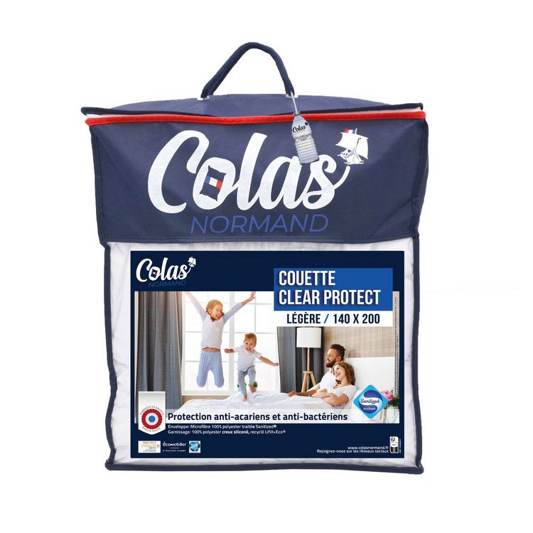Offres ???? COLAS NORMAND Couette Tempérée Anti Acariens Anti Bactériens 300 G/m² CLEAR PROTECT ???? 1 Offres ???? COLAS NORMAND Couette Tempérée Anti Acariens Anti Bactériens 300 G/m² CLEAR PROTECT ????