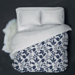 Coupon ???? Mortreux Couette Imprimée Double Face 240x260 Cm Leaves ????