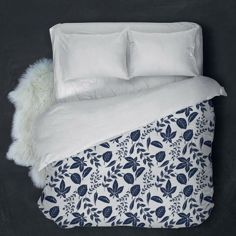 Coupon ???? Mortreux Couette Imprimée Double Face 240x260 Cm Leaves ???? 1 Coupon ???? Mortreux Couette Imprimée Double Face 240x260 Cm Leaves ????