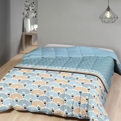 Vente flash ???? Mortreux Couette Imprimée Double Face 220x240 Cm Thèbes ????