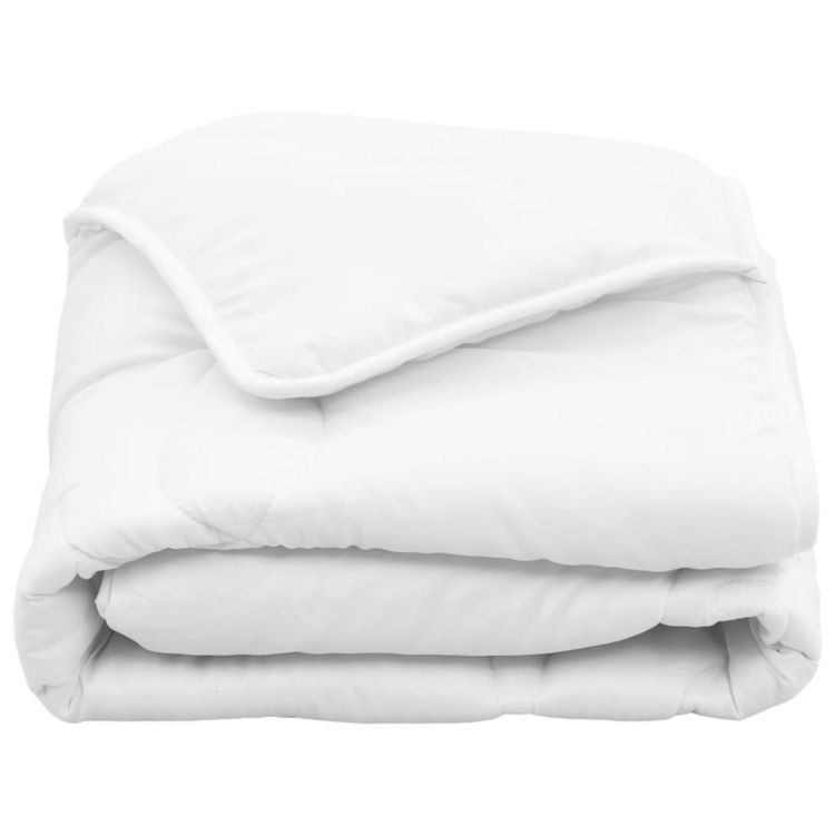 Grosses soldes ???? VIDAXL Jeu De Couette D'ete Pour Enfant 2pcs Blanc 100x135 Cm/40x60 Cm ⌛ 2 Grosses soldes ???? VIDAXL Jeu De Couette D'ete Pour Enfant 2pcs Blanc 100x135 Cm/40x60 Cm ⌛ – Image 2