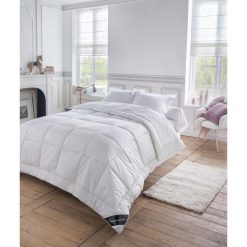 Meilleure affaire ❤️ Mortreux Couette Légère Blanche Coton Percale - 1 Ou 2 Personnes - 200x200 - 2218/2463 ????