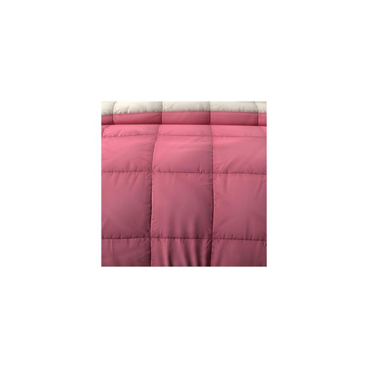 Promo ???? Intemporel Couette 240x220 Cm BICOLORE Framboise Lin ???? 2 Promo ???? Intemporel Couette 240x220 Cm BICOLORE Framboise Lin ???? – Image 2