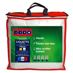 Offres ???? DODO Couette Chaude 400 G/m² Bien Être ⭐