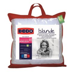 Remise ❤️ DODO Oreiller Moelleux 70% Duvet 30% Plumettes ISLANDE ????