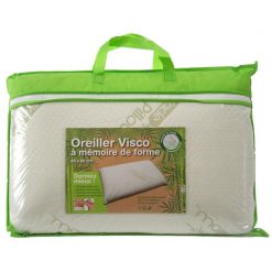 Acheter ???? Le Linge De Jules Oreiller Viscose 40x60 Cm Ergonomique A Mémoire De Forme ????