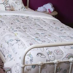 Meilleure vente ???? No Name Couette 140x200 Cm + Taie + Coussin Déco Unicorn ???? -Today Shop unnamed file 5