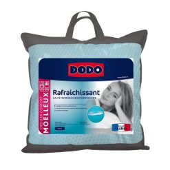 Meilleure vente ???? DODO Oreiller Confort Moelleux Double Face Polyester/coton RAFRAICHISSANT ????