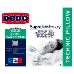 Offres ???? DODO Oreiller DODO SUPRELLE MEMORY 450 G ⭐ -Today Shop unnamed file 516