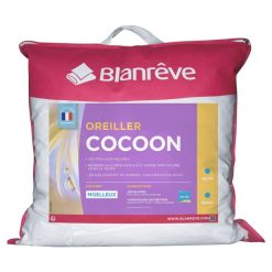 Remise ???? BLANREVE Oreiller Cocoon Confort Moelleux En Microfibre Aerelle SOFTFLEX ⌛