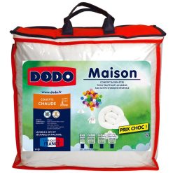 Meilleur prix ???? DODO Couette Chaude En Polyester 400 G/m² MAISON ANTI-ACARIENS ????