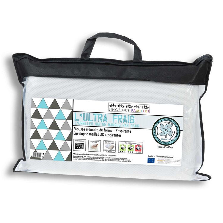 Les meilleures critiques de ???? LINGE DES FAMILLES Oreiller Mémoire De Forme 40x60 - Soutien Moelleux - Ultra Frais & Respirant - Housse En Maille 3D ???? 1 Les meilleures critiques de ???? LINGE DES FAMILLES Oreiller Mémoire De Forme 40x60 - Soutien Moelleux - Ultra Frais & Respirant - Housse En Maille 3D ????