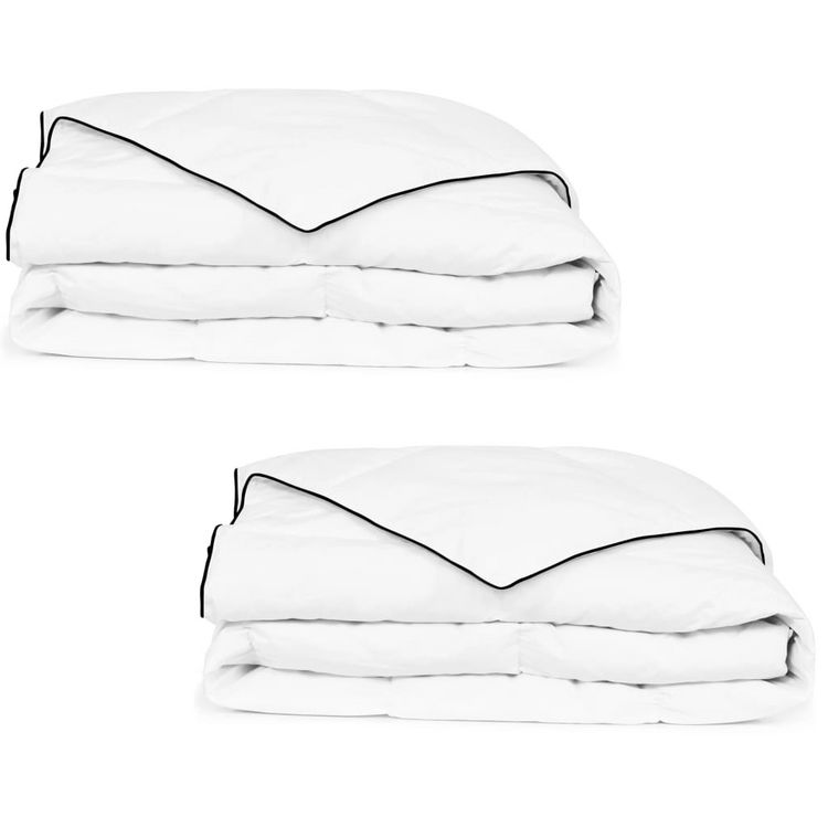 Vente flash ⭐ VIDAXL Couette En Duvet D'hiver 2 Pcs 155 X 220 Cm ⌛ 1 Vente flash ⭐ VIDAXL Couette En Duvet D'hiver 2 Pcs 155 X 220 Cm ⌛