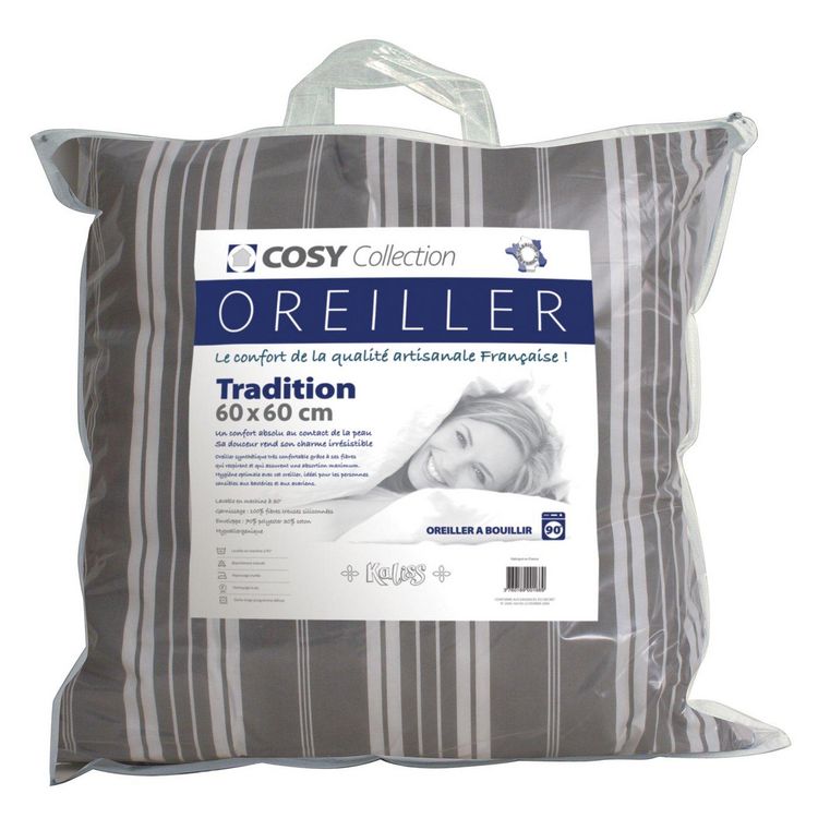 Les meilleures critiques de ???? Le Linge De Jules Oreiller 60x60 - Tradition - Fibre Creuse Siliconnée ???? 2 Les meilleures critiques de ???? Le Linge De Jules Oreiller 60x60 - Tradition - Fibre Creuse Siliconnée ???? – Image 2