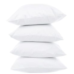 Offres ???? Mortreux Oreillers Blancs - Microfibre - Moelleux - 31402 ????