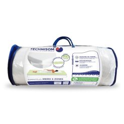 Page de garde 29 Promo ???? TECHNISOM Surmatelas Ergonomique à Mémoire De Forme 5 Zones Anti-acariens ✔️