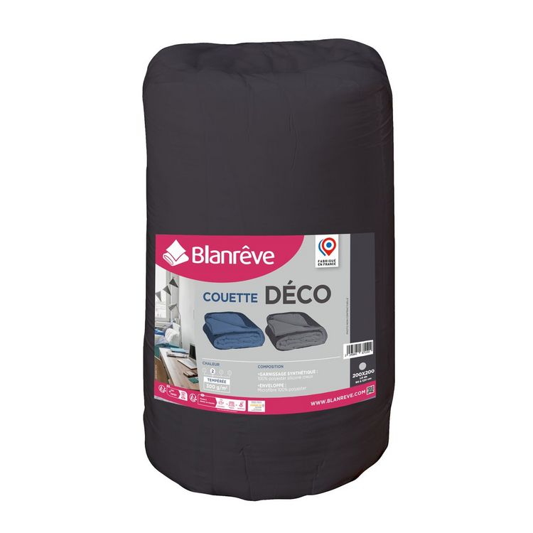 Vente flash ✔️ BLANREVE Couette Tempérée Bicolore En Microfibre 300 G/m² DÉCO ???? 2 Vente flash ✔️ BLANREVE Couette Tempérée Bicolore En Microfibre 300 G/m² DÉCO ???? – Image 2