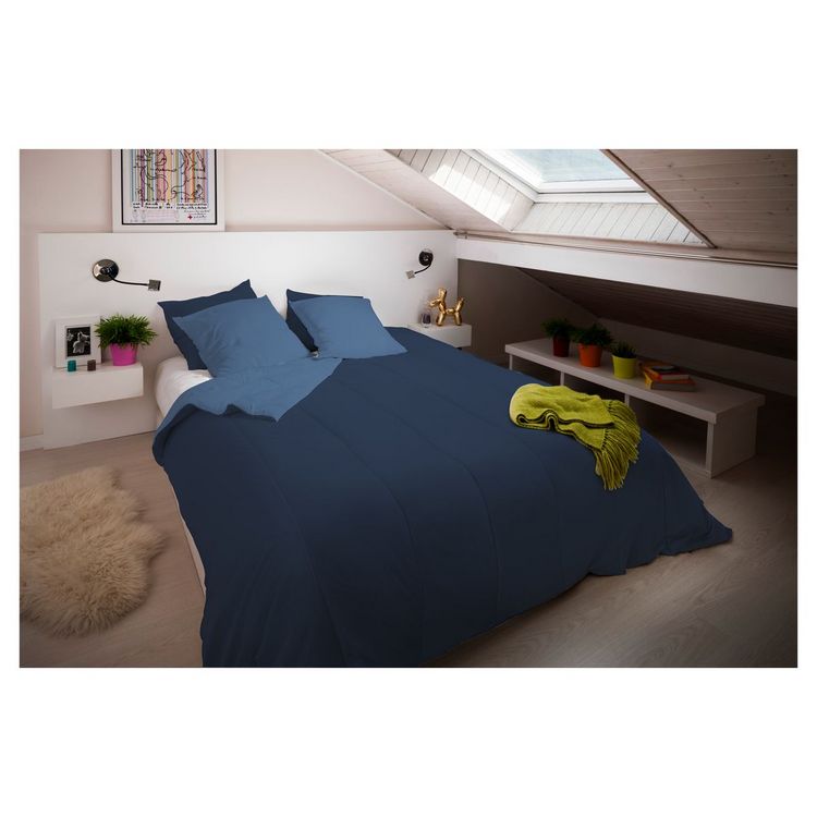 Vente flash ✔️ BLANREVE Couette Tempérée Bicolore En Microfibre 300 G/m² DÉCO ???? 3 Vente flash ✔️ BLANREVE Couette Tempérée Bicolore En Microfibre 300 G/m² DÉCO ???? – Image 3