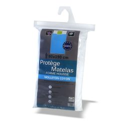 Meilleure vente ???? Protège Matelas Absorbant En Coton Doux LILAS ????