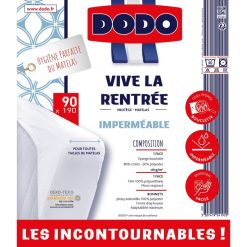 Alternative view of Grosses soldes ???? DODO Protège Matelas Imperméable En éponge VIVE LA RENTRÉE ⌛