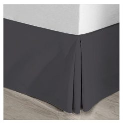 Meilleur prix ???? Cache Sommier Uni En Coton ????